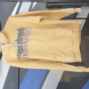 Disneyland Resort Retro Yellow Hoodie L